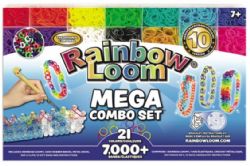 CG22 RAINBOW LOOM - MÉGA COMBO 7000+ ÉLASTIQUES POUR BRACELET
